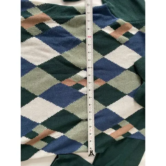 Vtg. Alfred Dunner Green Sweater SZ M - Picture 5 of 6